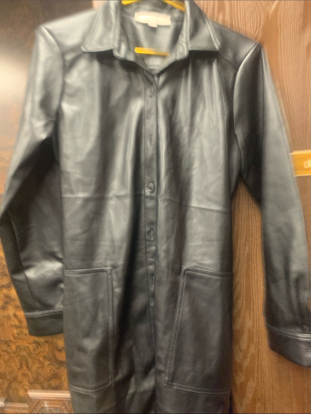 Soft soft leather dress